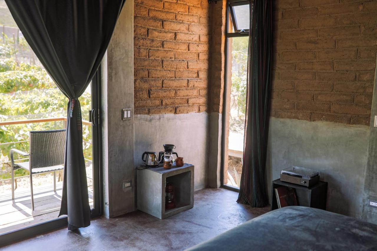 Uvauva Eco-Retreat Bed & Breakfast Valle de Guadalupe Dış mekan fotoğraf