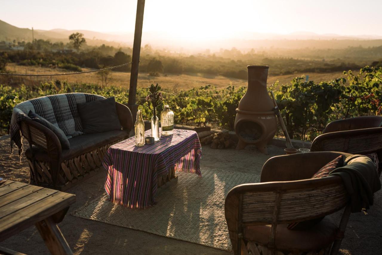 Uvauva Eco-Retreat Bed & Breakfast Valle de Guadalupe Dış mekan fotoğraf