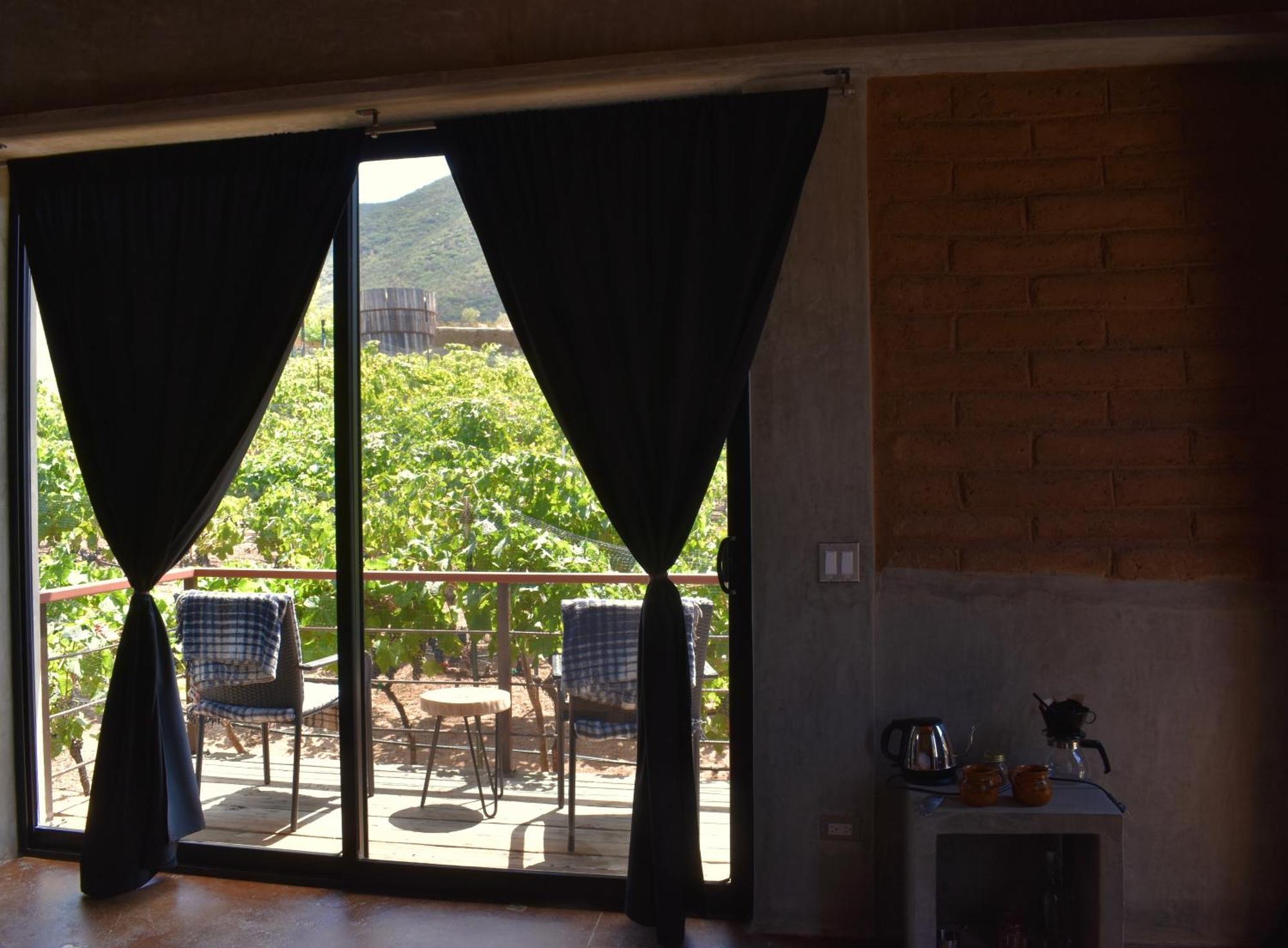 Uvauva Eco-Retreat Bed & Breakfast Valle de Guadalupe Dış mekan fotoğraf